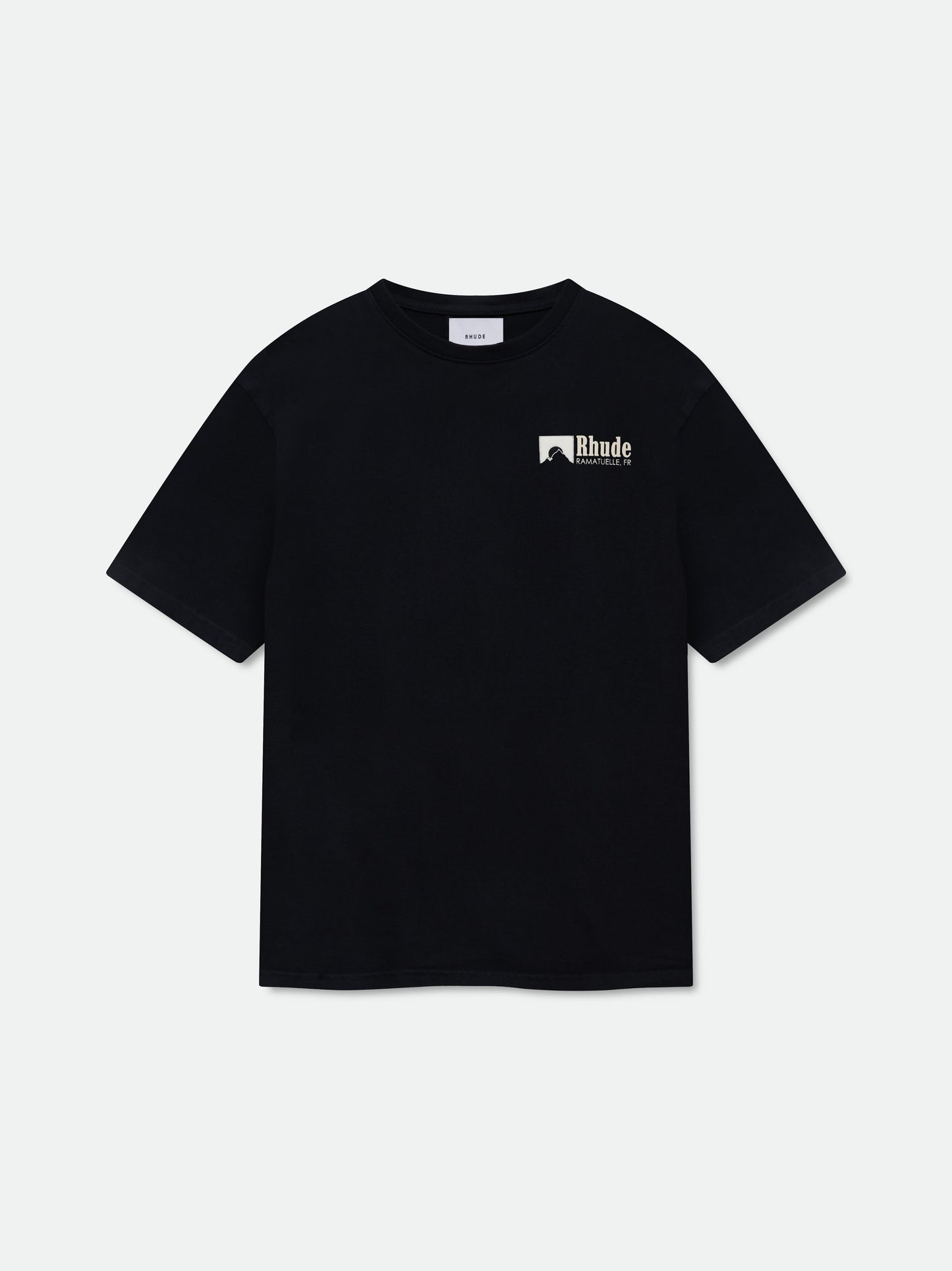 RAMATUELLE INTL RACING TEE - VINTAGE BLACK\/ WHITE\/ YELLOW