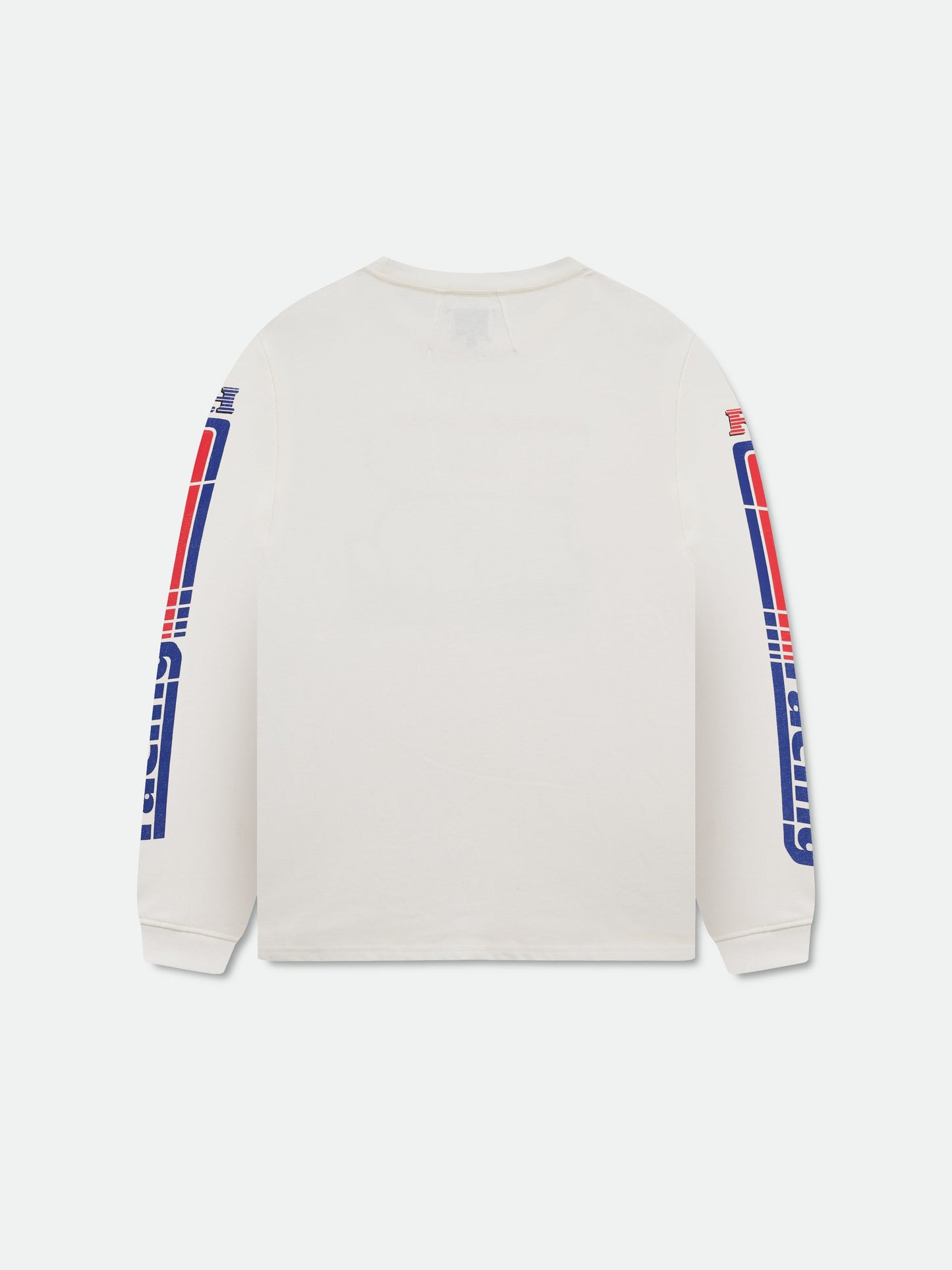 SPLIT PETROL LOGO LS TEE - VINTAGE WHITE