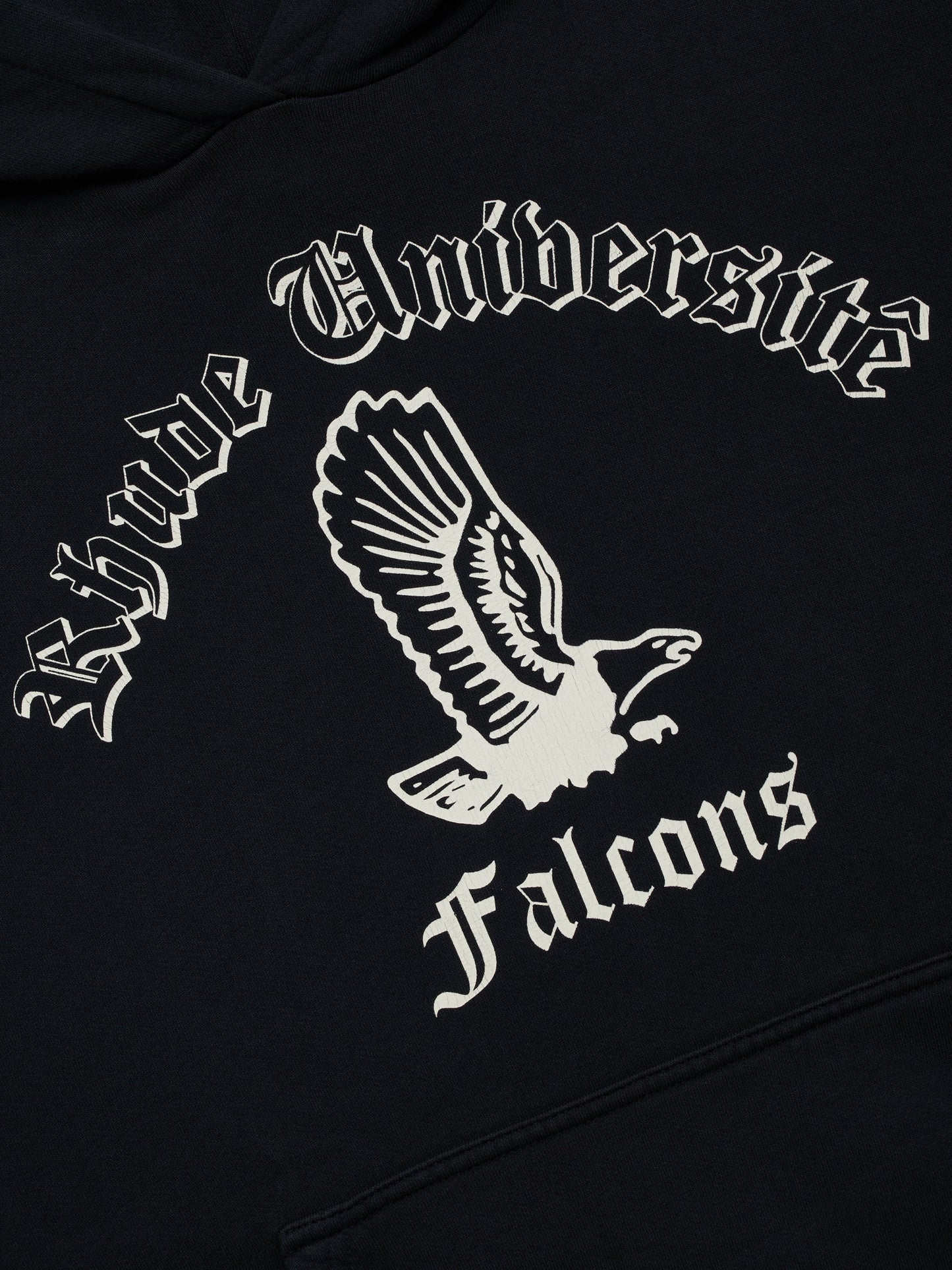 COLLEGIATE FALCONS HOODIE - VTG BLACK