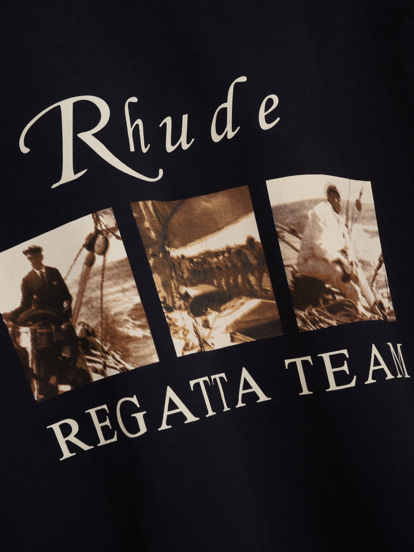 USVI REGATTA TOUR TEE - VINTAGE BLACK\/WHITE\/RED