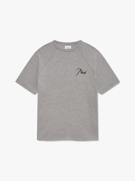 CLASSIQUE RAGLAN TEE - HEATHER GREY
