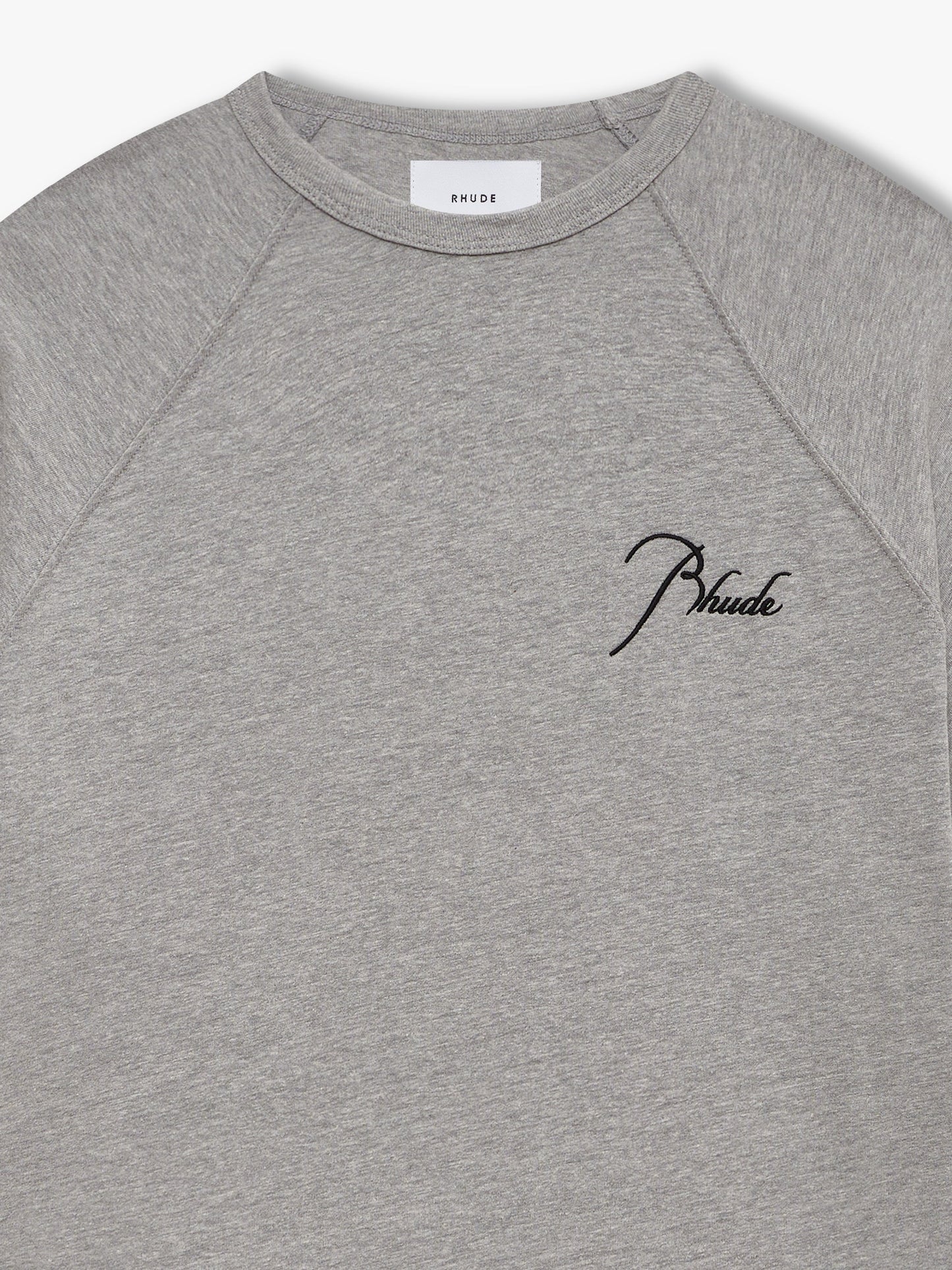 CLASSIQUE RAGLAN TEE - HEATHER GREY