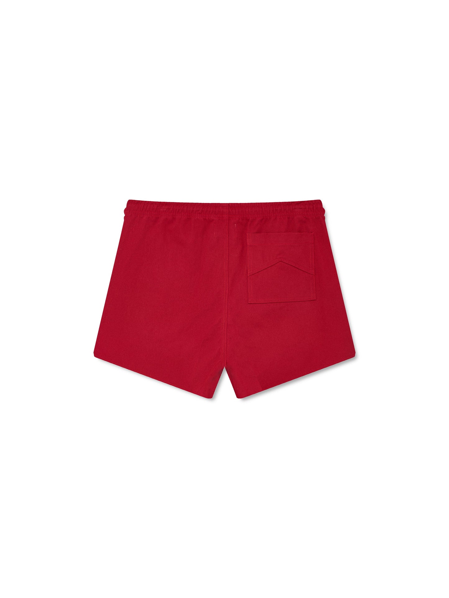 CLASSIC TWILL LOGO SHORT - RED\/WHITE