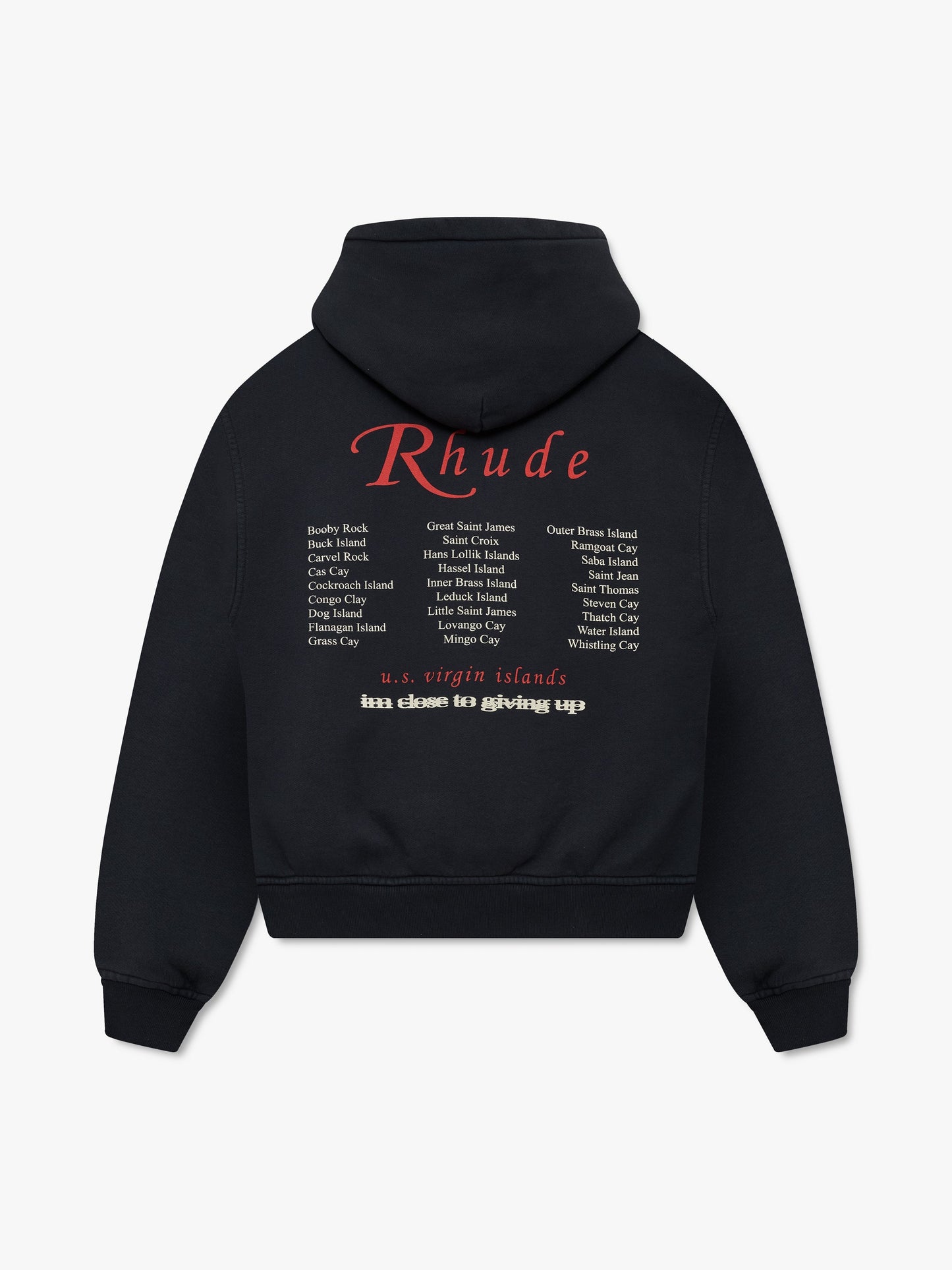 USVI REGATTA TOUR HOODIE - VTG BLACK