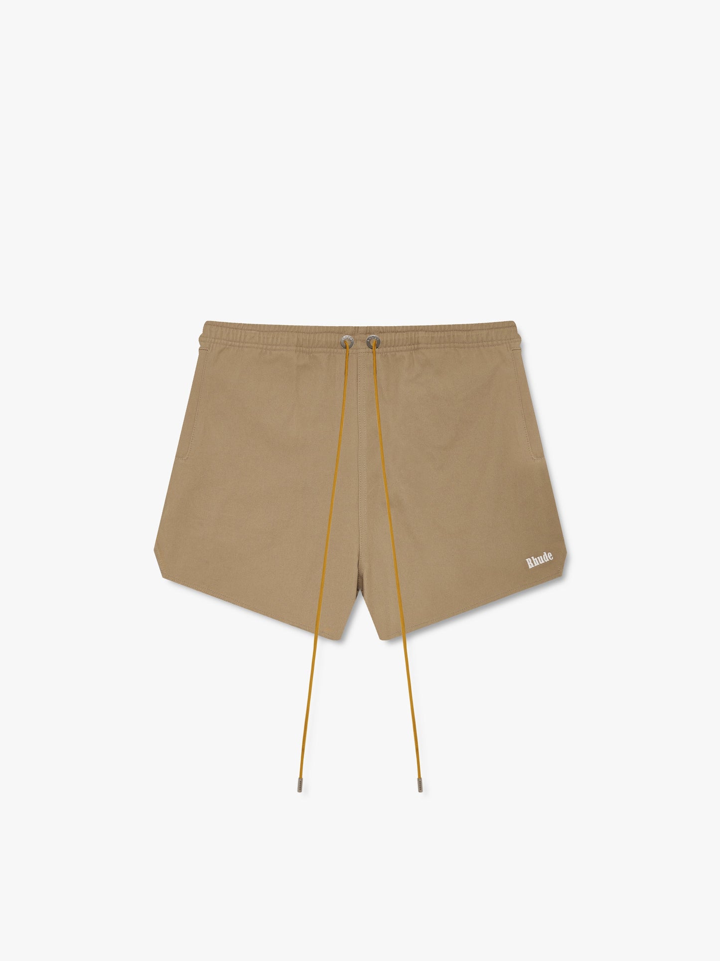 CLASSIC TWILL LOGO SHORT - KHAKI \/ WHITE